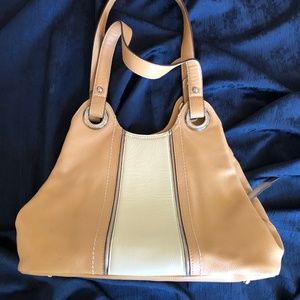 Goes with everything Beige and Cream Shoulder Bag